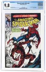 AMAZING SPIDER-MAN #361 APRIL 1992 CGC 9.8 NM/MINT (FIRST CARNAGE).