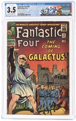 FANTASTIC FOUR #48 MARCH 1966 CGC 3.5 VG- (FIRST SILVER SURFER & GALACTUS).