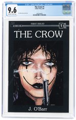 THE CROW #1 FEBRUARY 1989 CGC 9.6 NM+.