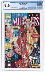 NEW MUTANTS #98 FEBRUARY 1991 CGC 9.6 NM+ (FIRST DEADPOOL).