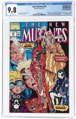 NEW MUTANTS #98 FEBRUARY 1991 CGC 9.8 NM/MINT (FIRST DEADPOOL).