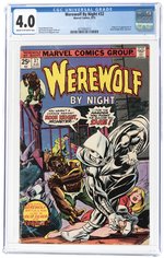 WEREWOLF BY NIGHT #32 AUGUST 1975 CGC 4.0 VG (FIRST MOON KNIGHT).