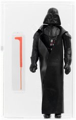 STAR WARS (1977) - LOOSE ACTION FIGURE/HK DARTH VADER (DOUBLE-TELESCOPING SABER) AFA 80 NM.