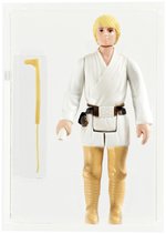 STAR WARS (1977) - LOOSE ACTION FIGURE/HK LUKE SKYWALKER (DOUBLE-TELESCOPING SABER) AFA 80 NM.