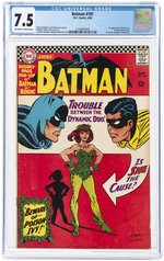 BATMAN #181 JUNE 1966 CGC 7.5 VF- (FIRST POISON IVY).