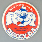 "THE SHAGGY D.A." RARE 4" BUTTON.