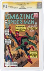 AMAZING SPIDER-MAN #700 FEBRUARY 2013 CGC 9.6 NM+ SIGNATURE SERIES (VARIANT COVER).