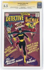 DETECTIVE COMICS #359 JANUARY 1967 CGC 6.5 FINE+ SIGNATURE SERIES (FIRST BATGIRL).