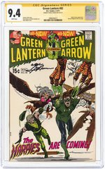 GREEN LANTERN VOL. 2 #82 FEBRUARY-MARCH 1971 CGC 9.4 NM SIGNATURE SERIES.