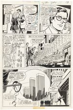 SUPERMAN #279 COMIC BOOK PAGE ORIGINAL ART BY CURT SWAN.