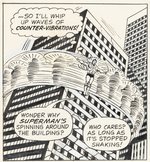 SUPERMAN #279 COMIC BOOK PAGE ORIGINAL ART BY CURT SWAN.