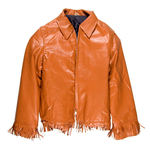 "DAVY CROCKETT" LEATHERETTE JACKET.