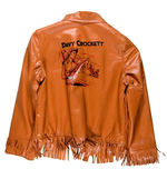 "DAVY CROCKETT" LEATHERETTE JACKET.