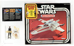 STAR WARS (1978) - X-WING FIGHTER (SPECIAL OFFER) CAS 75 QUALIFIED (WITH LUKE SKYWALKER & HAN SOLO FIGURES).