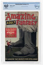 AMAZING ADULT FANTASY #14 JULY 1962 CBCS 6.0 FINE.