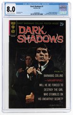 DARK SHADOWS #1 MARCH 1969 CGC 8.0 VF.