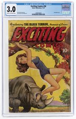 EXCITING COMICS #58 NOVEMBER 1947 CGC 3.0 GOOD/VG.