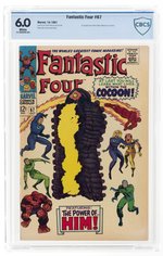 FANTASTIC FOUR #67 OCTOBER 1967 CBCS 6.0 FINE (FIRST HIM - ADAM WARLOCK).