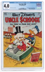 FOUR COLOR #386 MARCH 1952 CGC 4.0 VG (UNCLE SCROOGE).