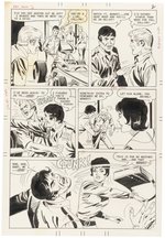 DRAG N'WHEELS #51 COMPLETE SIX PAGE ORIGINAL ART STORY PAGES BY CHARLES NICHOLAS & VINCE ALASCIA.