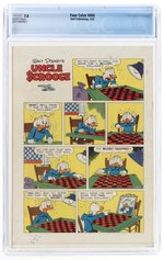 FOUR COLOR #456 MARCH 1953 CGC 7.0 FINE/VF (UNCLE SCROOGE).