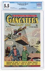 GANGSTERS CAN'T WIN #9 JUNE-JULY 1949 CGC 5.5 FINE-.