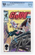 G.I. JOE, A REAL AMERICAN HERO #27 SEPTEMBER 1984 CBCS 9.8 NM/MINT.