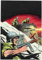 SGT. ROCK #4 COVER ART BY RAFAEL LÓPEZ ESPÍ.