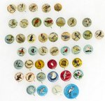 AUDUBON SOCIETY BIRDS FIRST 1899 BUTTON PLUS 43 OTHERS SPANNING A CENTURY.