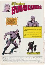 THE PHANTOM "EL HOMBRE ENMASCARADO" #24 SPANISH COMIC BOOK COVER ORIGINAL ART BY J.L. BLUME.