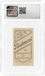 1909-11 T206 JOE TINKER (HOF) BAT ON SHOULDER PIEDMONT 350-460 FACT. 25 CSG 4.5 VG/EX+.