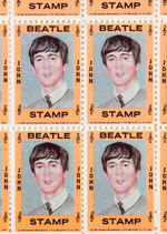 "BEATLE STAMPS" LOT.