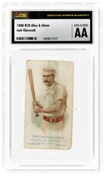 1888 N28 ALLEN & GINTER JACK GLASSCOCK CSG AA AUTHENTIC ALTERED.