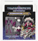 TRANSFORMERS (1988) SERIES 5 PRETENDER - SKULLGRIN AFA 70 EX+.