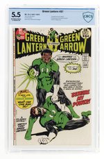 GREEN LANTERN VOL. 2 #87 DECEMBER 1971-JANUARY 1972 CBCS 5.5 FINE- (FIRST JOHN STEWART).