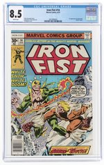 IRON FIST #14 AUGUST 1977 CGC 8.5 VF+ (FIRST SABRETOOTH).