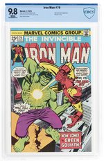 IRON MAN #76 JULY 1975 CBCS 9.8 NM/MINT.