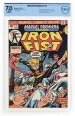 MARVEL PREMIERE #15 MAY 1974 CBCS 7.0 FINE/VF (FIRST IRON FIST).