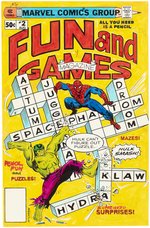 FUN AND GAMES MAGAZINE #2 COMPLETE STORY & COVERS COLOR GUIDES (ANDY YANCHUS COLORIST).