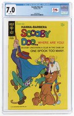 SCOOBY DOO #3 SEPTEMBER 1970 CGC 7.0 FINE/VF.