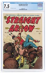 STRAIGHT ARROW #24 APRIL-MAY 1952 CGC 7.5 VF-.