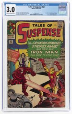 TALES OF SUSPENSE #52 APRIL 1964 CGC 3.0 GOOD/VG (FIRST BLACK WIDOW).