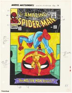 AMAZING SPIDER-MAN MARVEL MASTERWORKS #16 COLOR GUIDES FOR FOUR ISSUES (ANDY YANCHUS COLORIST).