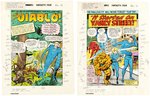 FANTASTIC FOUR #29-30 COVERS AND COMPLETE PAGE COLOR GUIDES FOR MARVEL MASTERWORKS (ANDY YANCHUS COLORIST).