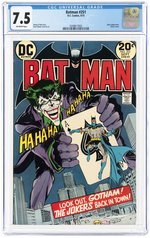 BATMAN #251 SEPTEMBER 1973 CGC 7.5 VF-.