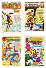 MARVEL TALES #181 COMPLETE STORY AND EXTRA PAGES LOT COLOR GUIDES LOT (ANDY YANCHUS COLORIST).