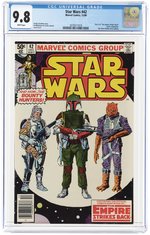 STAR WARS #42 DECEMBER 1980 CGC 9.8 NM/MINT (NEWSSTAND EDITION - FIRST BOBA FETT IN COMICS).