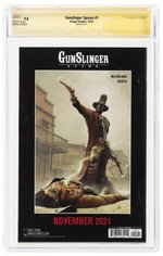 GUNSLINGER SPAWN #1 OCTOBER 2021 CGC 9.8 NM/MINT SIGNATURE SERIES (1:250 INCENTIVE VARIANT).