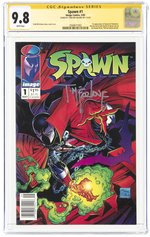 SPAWN #1 MAY 1992 CGC 9.8 NM/MINT SIGNATURE SERIES (FIRST SPAWN).