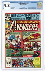 AVENGERS ANNUAL #10 1981 CGC 9.8 NM/MINT (FIRST ROGUE & MADELINE PRYOR).